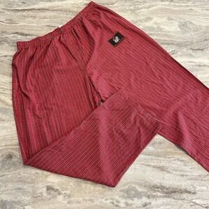 Georgia Bulldogs UGA Plaid Pajama Lounge Pants Mens XXL Red Check Dawgs Sideline